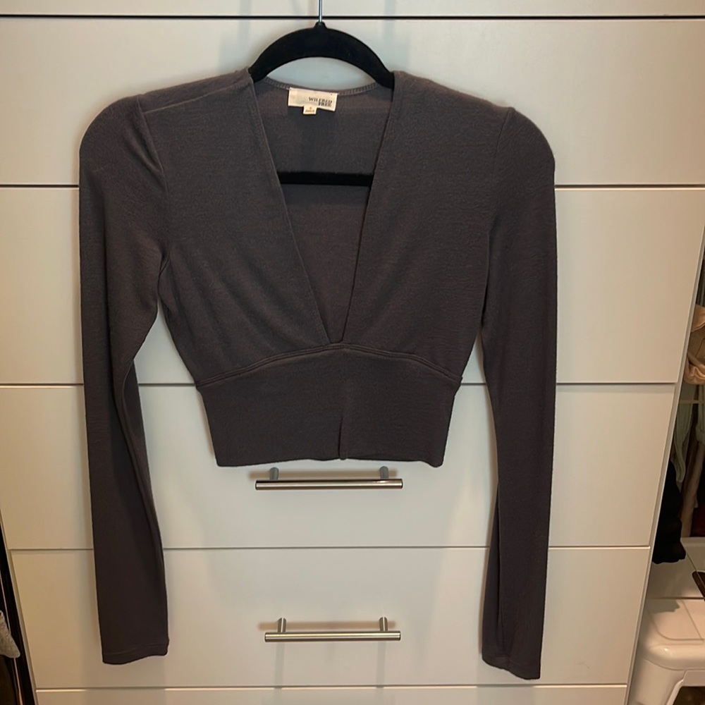 Wilfred Aritzia crop top